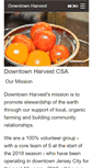 Mobile Screenshot of downtownharvest.org