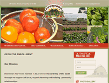 Tablet Screenshot of downtownharvest.org